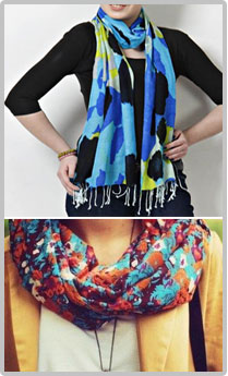 Manufacturer, Supplier, Dealer and Producer of Shawls, Scarves, Dupattas, Stoles in Delhi, India